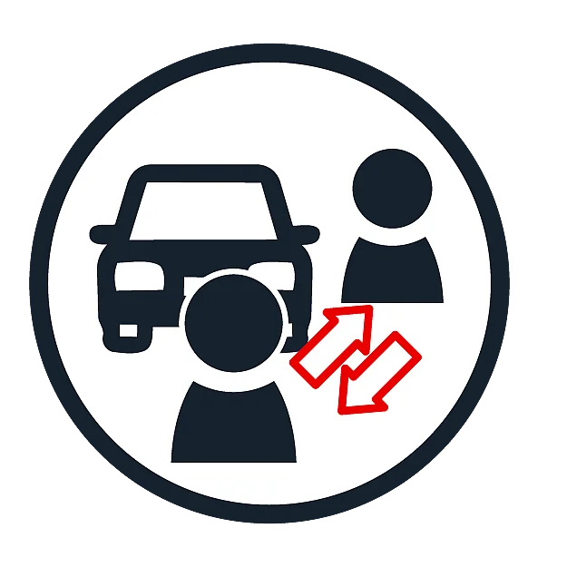Icon Fahrzeug ummelden